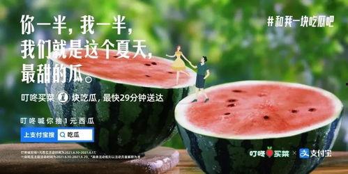 父子吃瓜文案短句,瓜香四溢的温馨时光